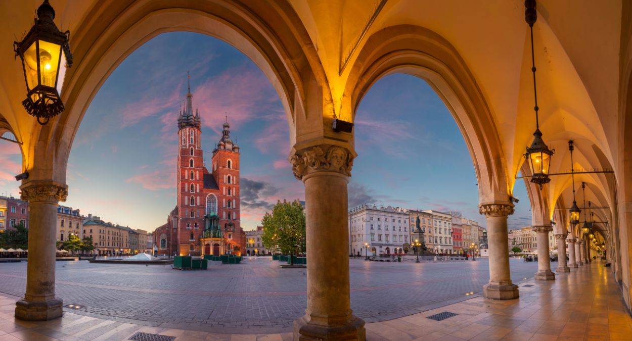 Cracóvia, Polônia (imagem: Canva)