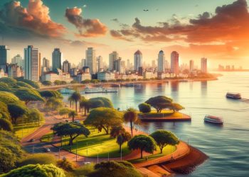 Porto Alegre (imagem gerada por IA)