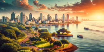Porto Alegre (imagem gerada por IA)
