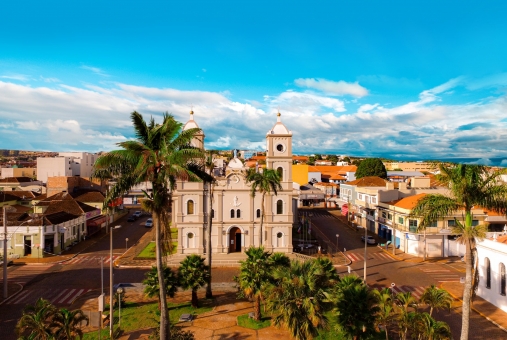 Igreja de Sacramento (imagem: Prefeitura Municipal de Sacramento)