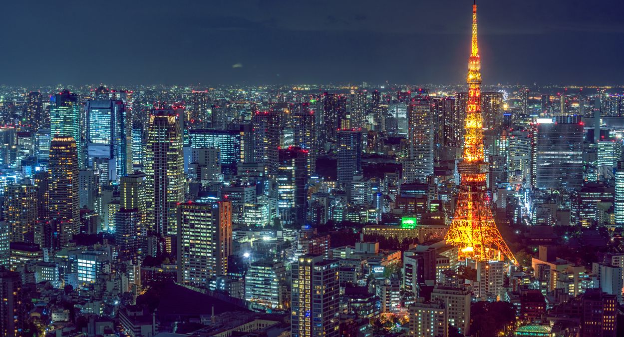 Tóquio, Japão (imagem: Canva)