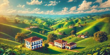 Vale do Café fluminense (imagem gerada por IA)