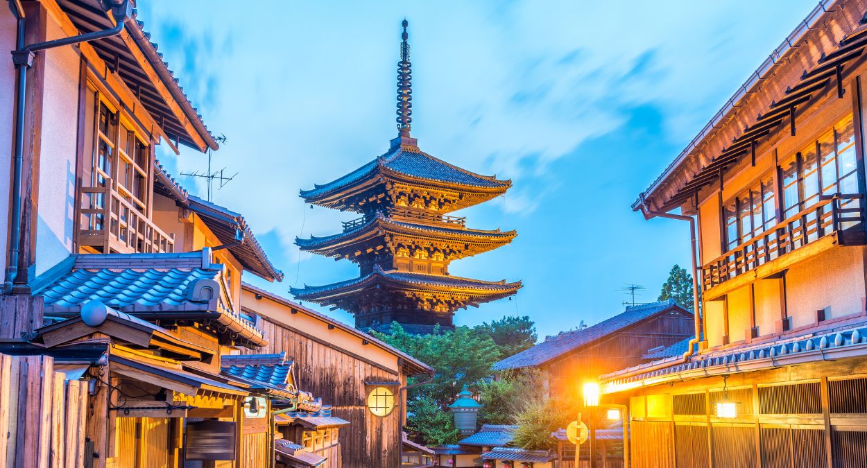 Kyoto, Japão (imagem: Canva)