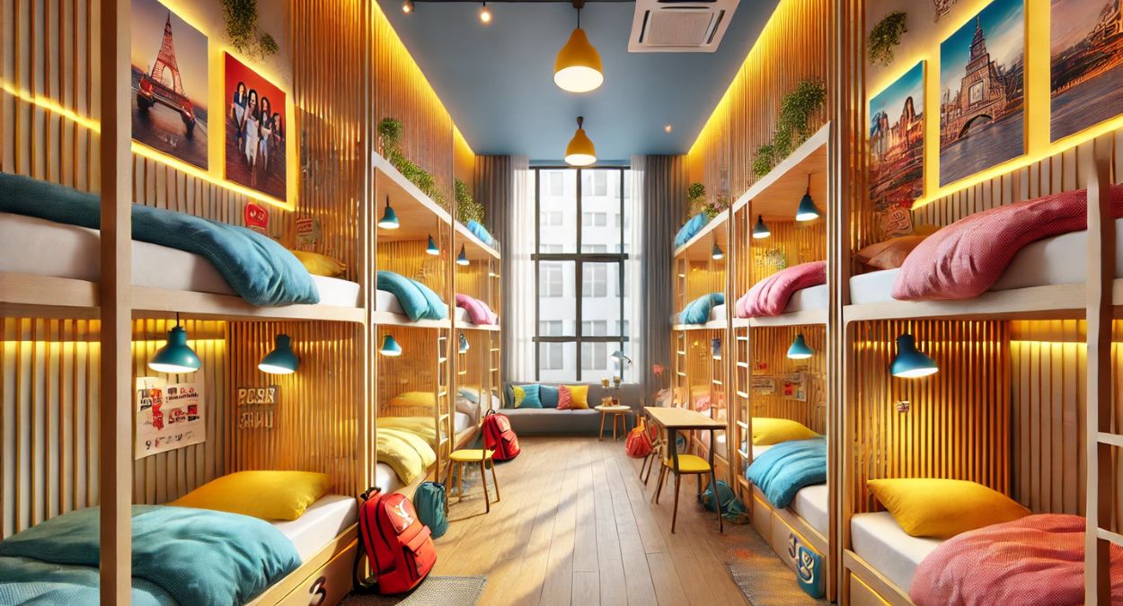 Albergue (imagem gerada por IA)