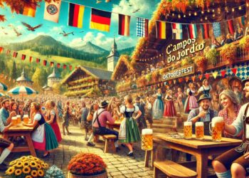 Oktoberfest Campos do Jordão (imagem gerada por IA)