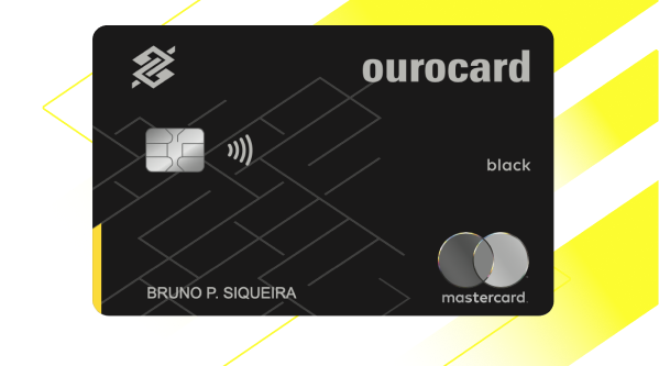 Ourocard Mastercard Black (imagem: Divulgação/BB)