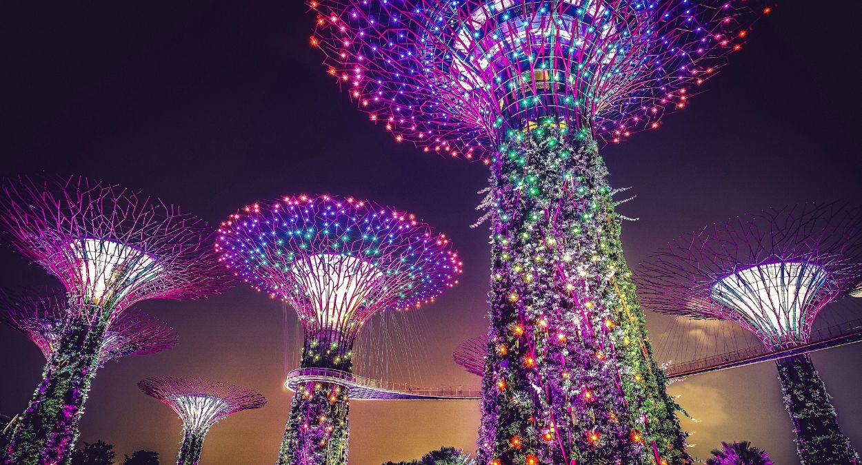 Gardens by the bay (imagem: Canva)