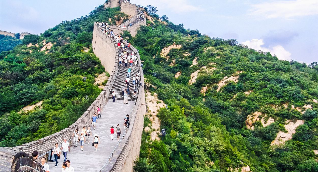 A Grande Muralha da China (imagem: Canva)