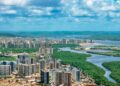 Vista aérea de Aracaju (imagem: Canva)