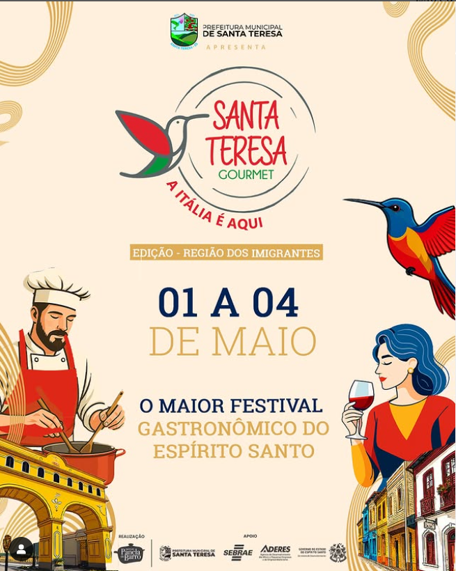 Santa Teresa Gourmet (imagem: Divulgação)