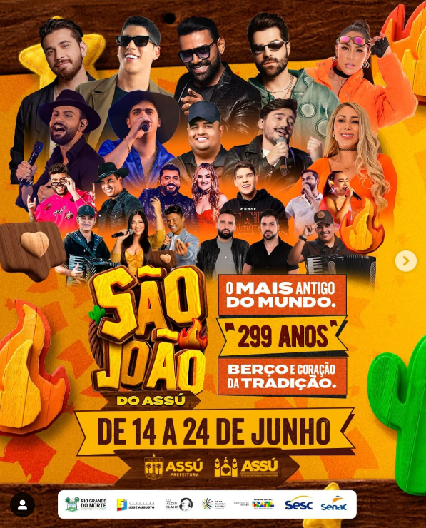 São João do Assú 2025 (imagem: Divulgação)