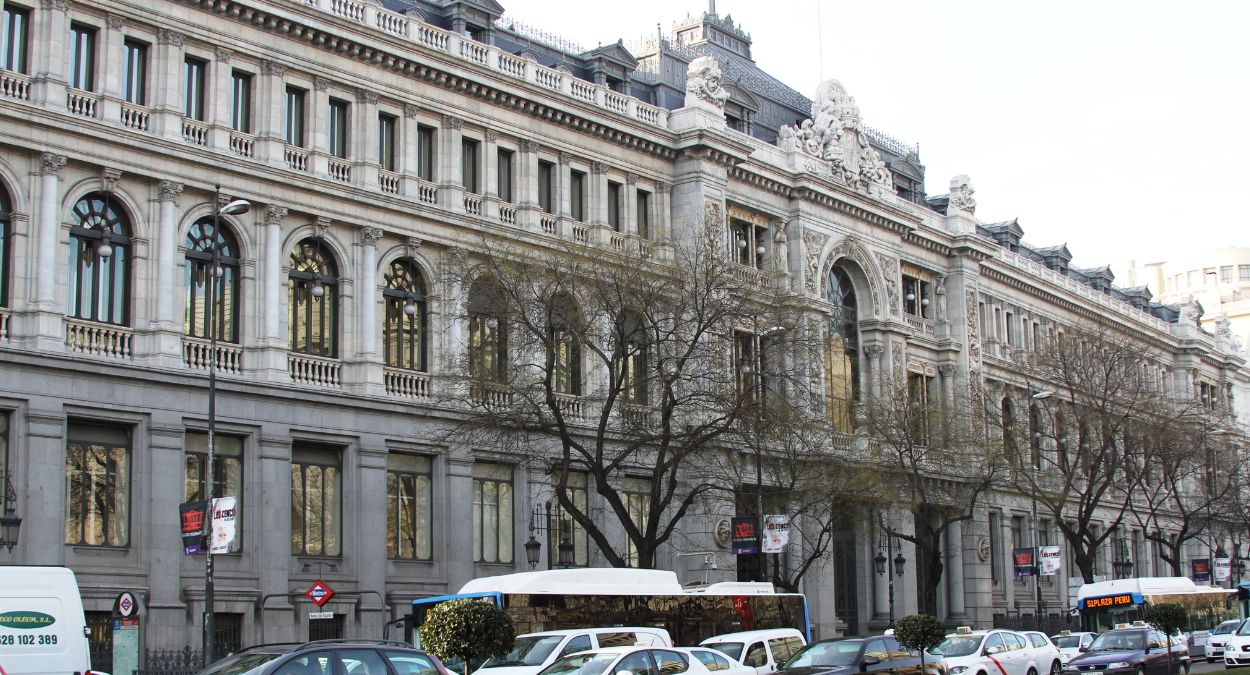 Banco da Espanha (imagem: Wikimedia Commons)