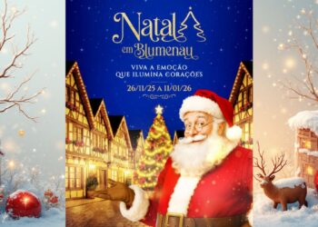 Natal em Blumenau 2025 (imagem: Divulgação)