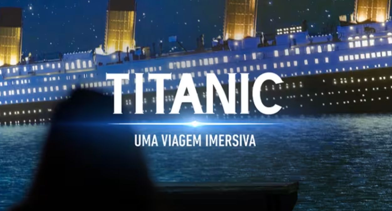 Exposição Titanic (imagem: Divulgação)