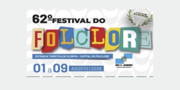 Festival do Folclore de Olímpia 2026 terá programação gratuita em agosto