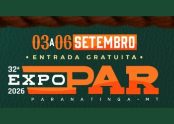 Expopar 2026 terá entrada gratuita, shows e rodeio em Paranatinga