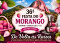 Festa do Morango de Pedra Azul 2026 divulga programação com shows e tradição