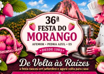 Festa do Morango de Pedra Azul 2026 divulga programação com shows e tradição