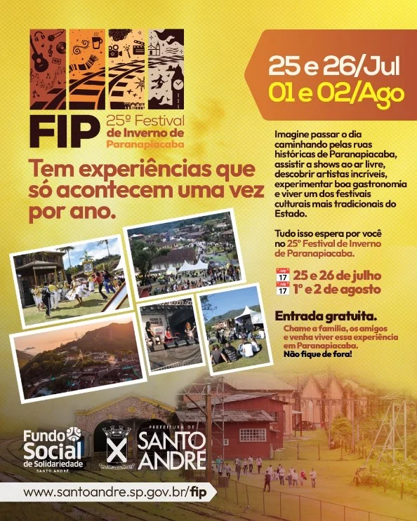 Viva a magia do Festival de Inverno de Paranapiacaba!