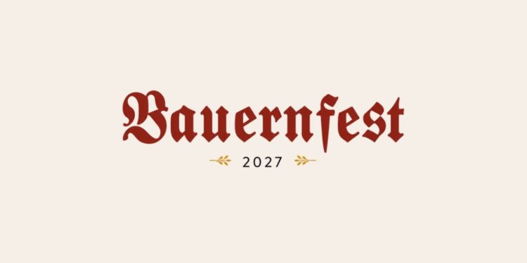 Bauernfest 2027 confirma 17 dias de festa alemã, cultura e gastronomia típica