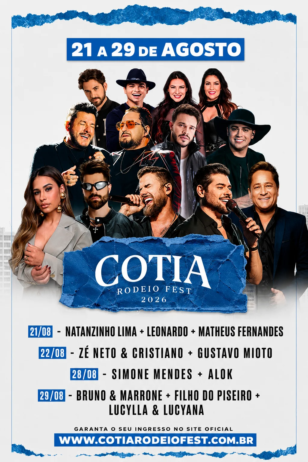 Cotia Rodeio Fest 2026 (Imagem: IA)