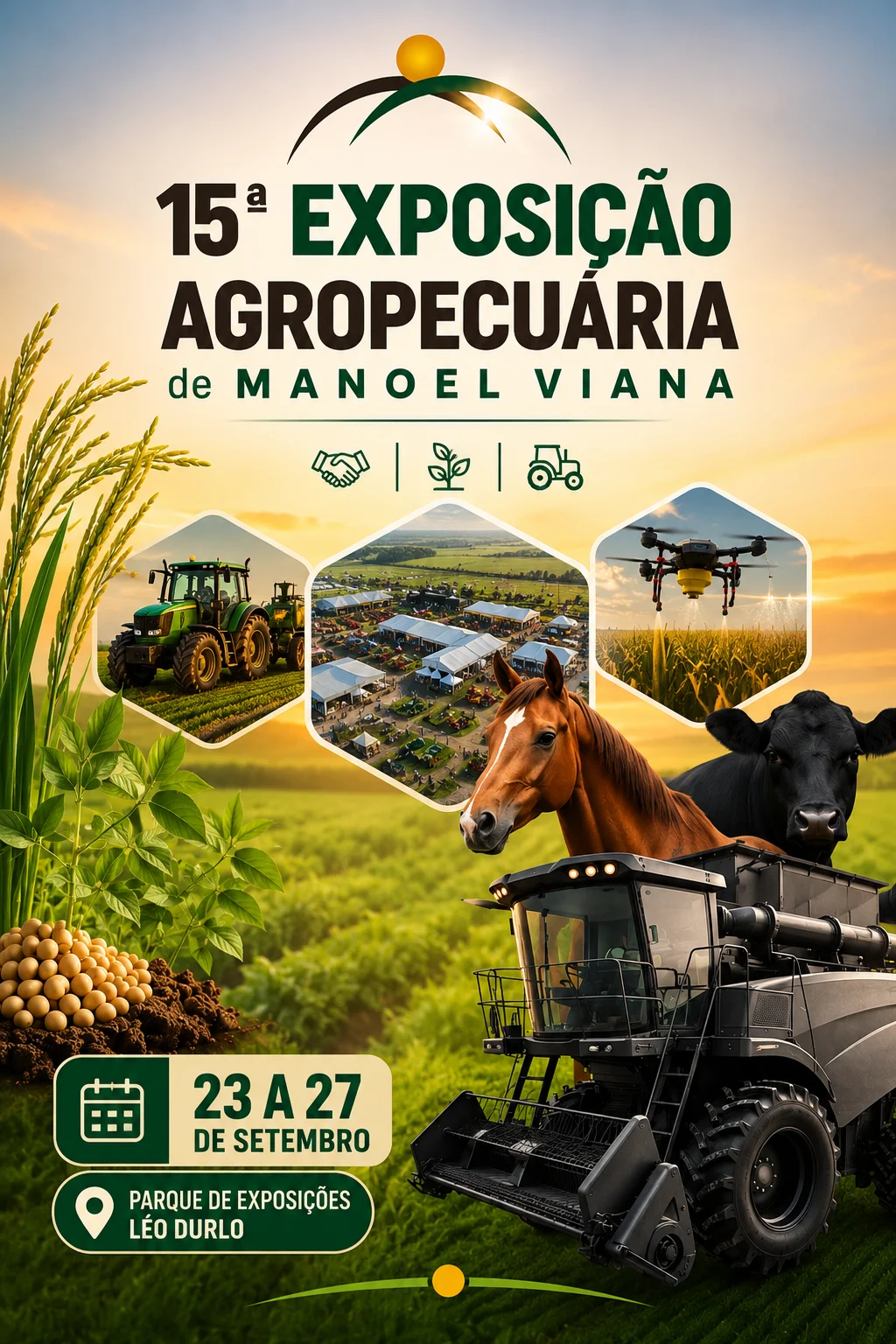 Exposição Agropecuária Manoel Viana 2026 (Imagem: IA)