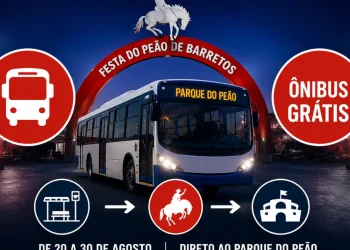transporte gratuito Festa de Barretos 2026
