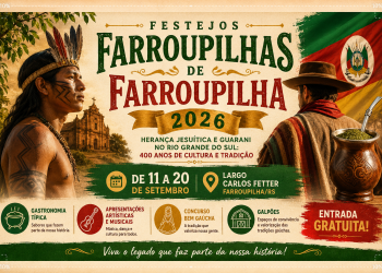 Festejos Farroupilhas de Farroupilha 2026 terão 10 dias de atrações gratuitas
