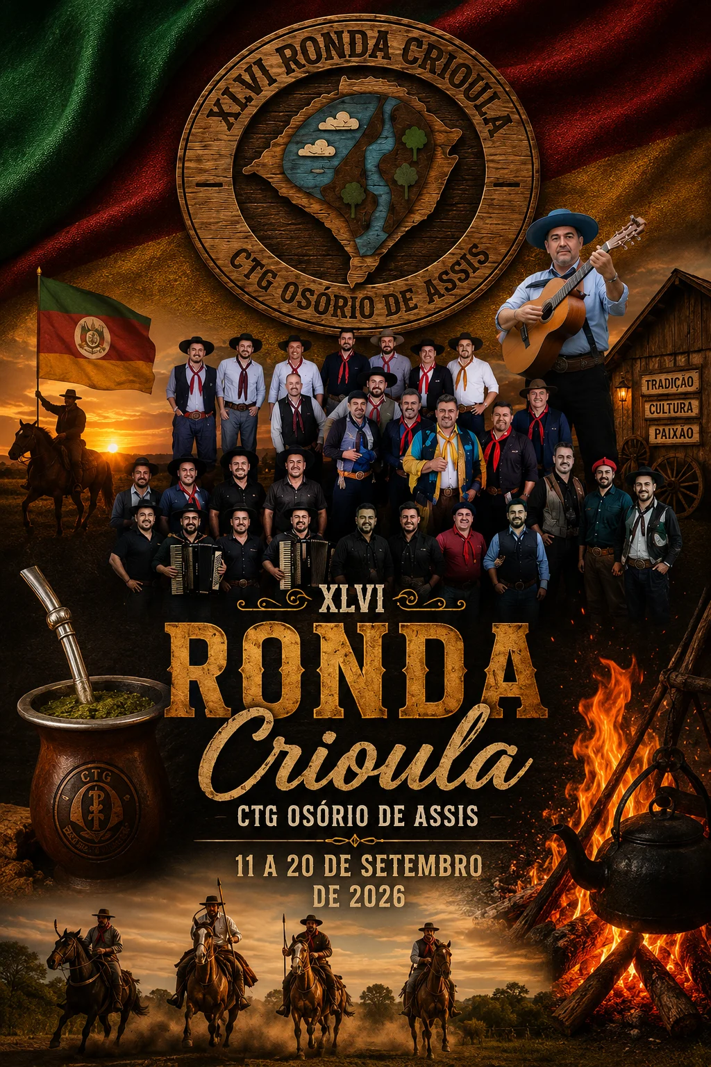 Ronda Crioula CTG Osório de Assis