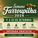 Datas e atrações Semana Farroupilha 2026 Maringá