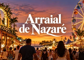 Arraial de Nazaré 2026 (Imagem IA)