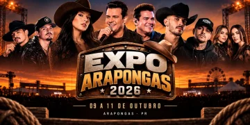 atrações expo arapongas 2026