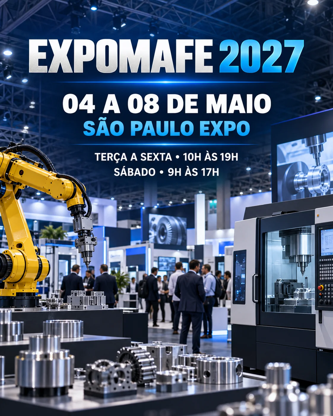 atrações expomafe 2027