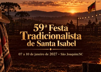 atrações festa tradicionalista de santa isabela 2027