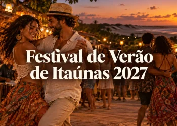 Festival de Verão Itaúnas 2027 (Imagem IA)