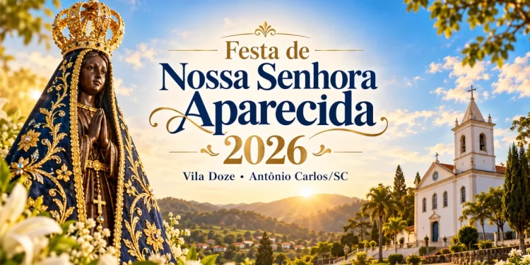 datas e atrações da festa de nossa senhora aparecida 2026