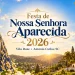 datas e atrações da festa de nossa senhora aparecida 2026