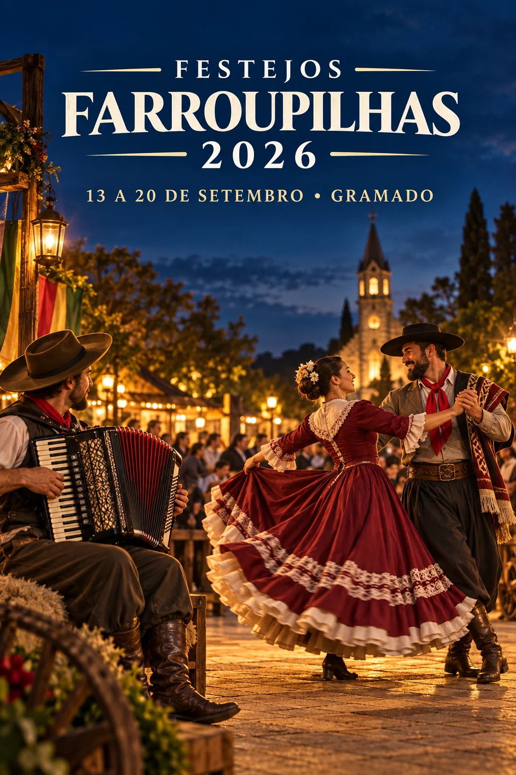 atrações semana farroupilha gramado 2026