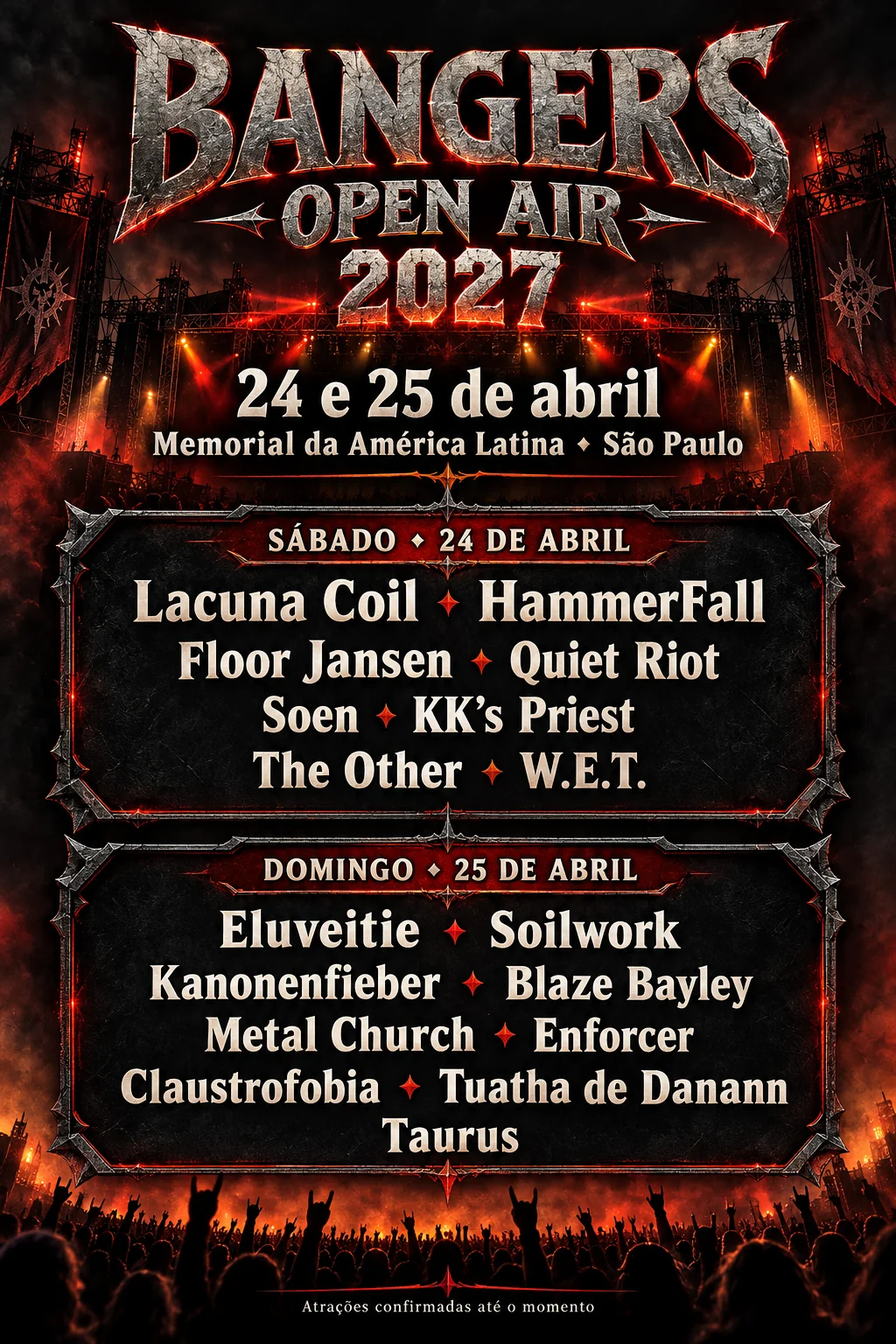 Bangers Open Air 2027 (Imagem IA)