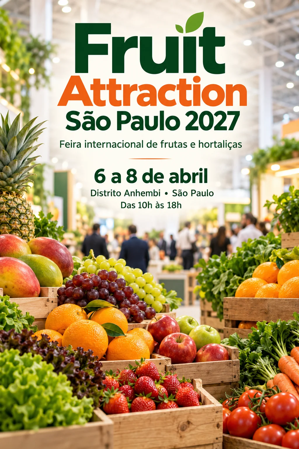 Fruit Attraction São Paulo 2027 (Imagem IA)