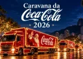 caravana natal iluminado coca-cola 2026