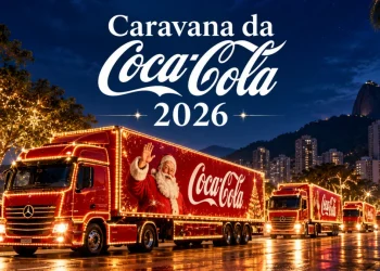 caravana natal iluminado coca-cola 2026