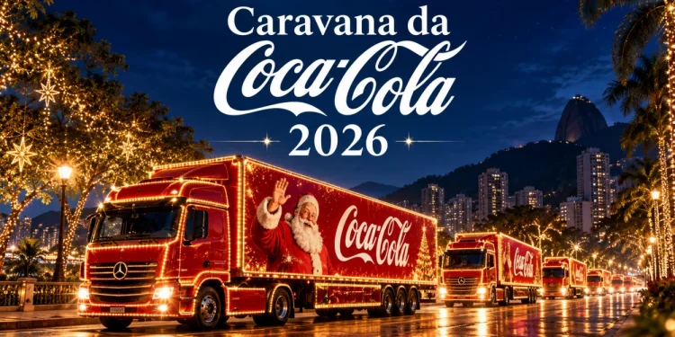 caravana natal iluminado coca-cola 2026