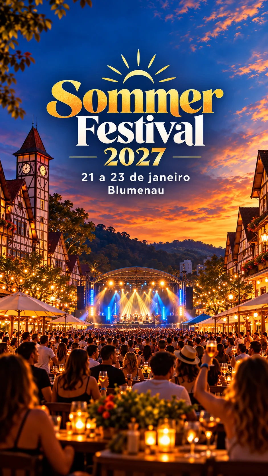 Sommer Festival 2027 (Imagem IA)