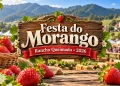 Festa do Morango de Rancho Queimado 2026 (Imagem IA)