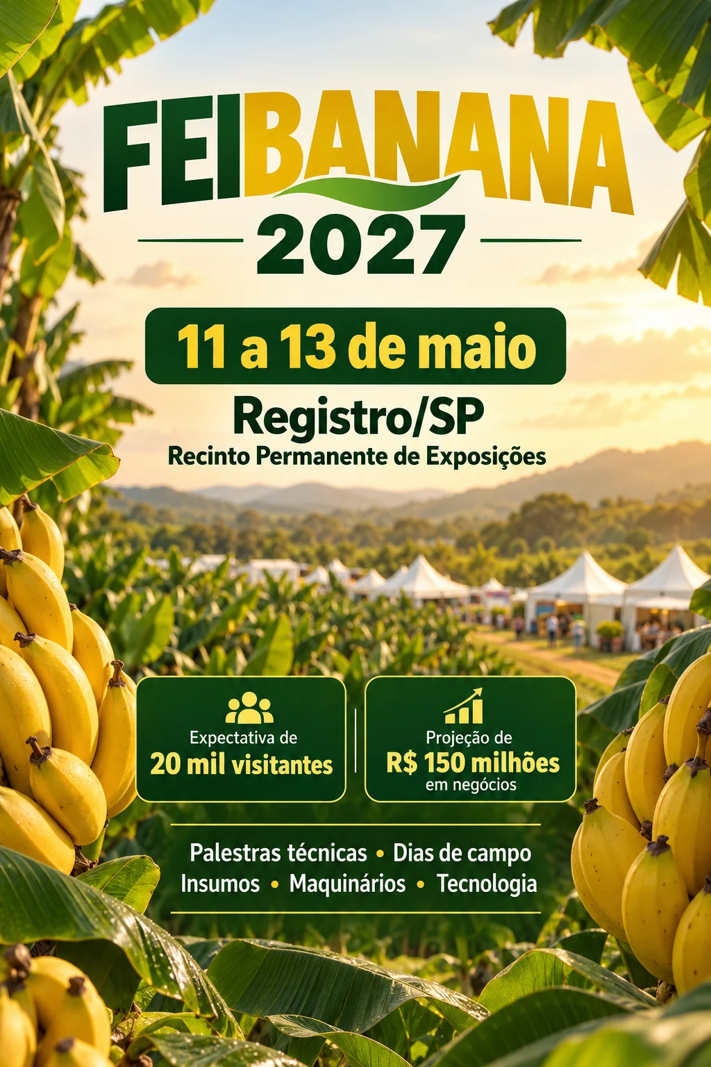Feibanana 2027 (Imagem IA)
