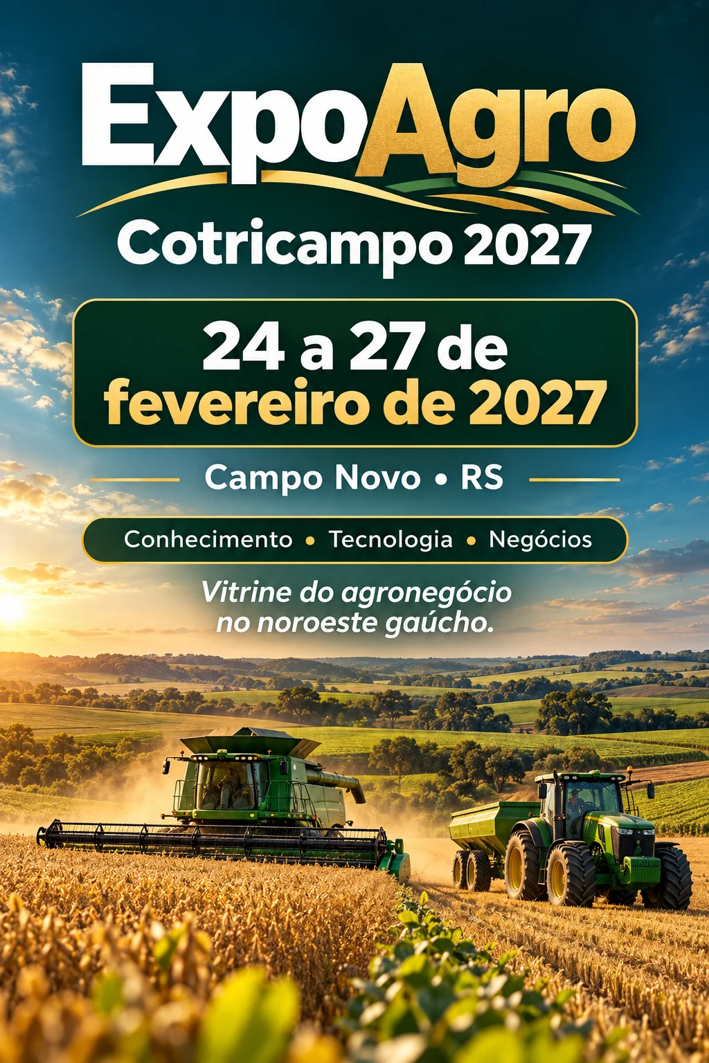 ExpoAgro Cotricampo 2027 (Imagem IA)