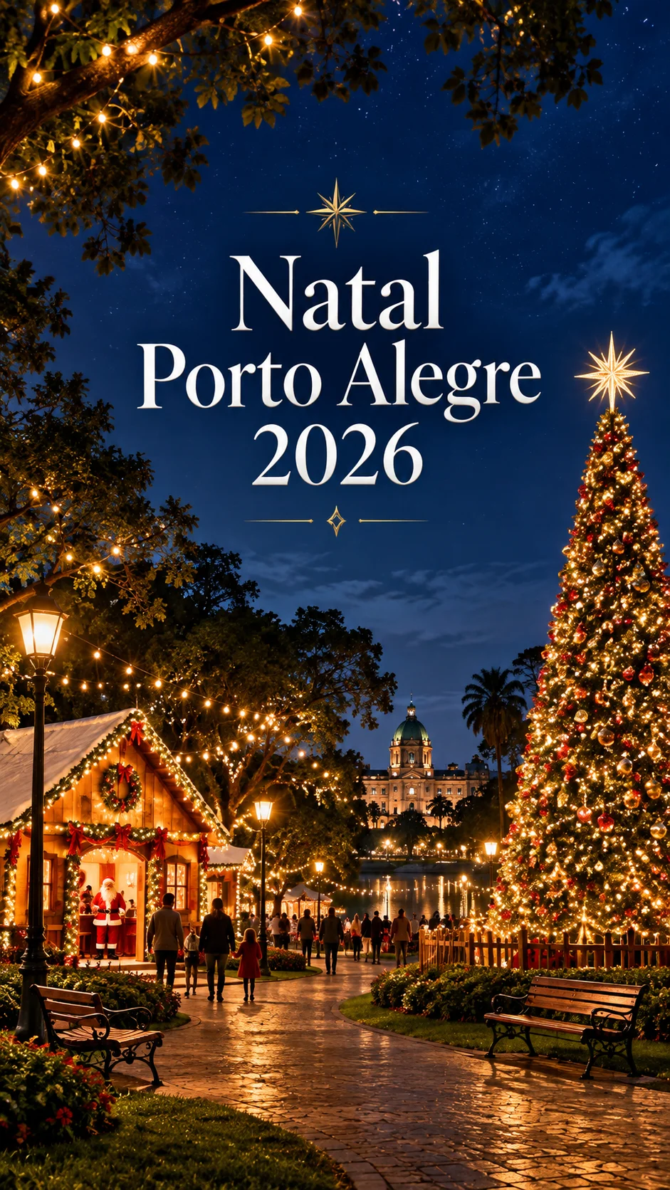 Natal Porto Alegre 2026 (Imagem IA)