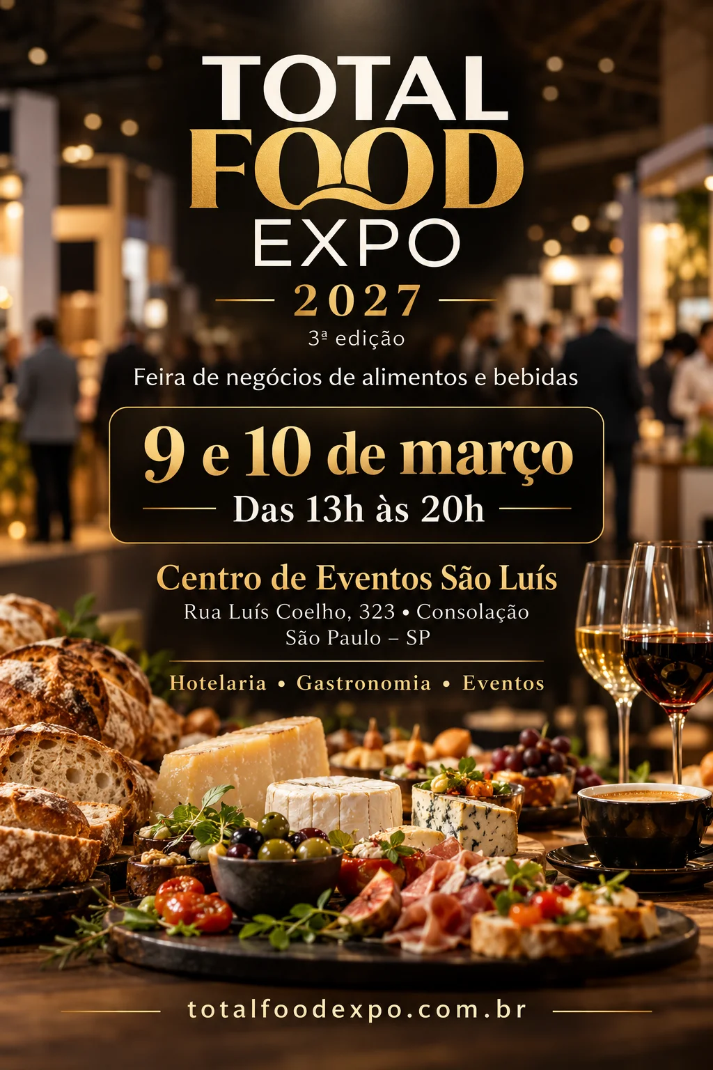 Total Food Expo 2027 (Imagem IA)
