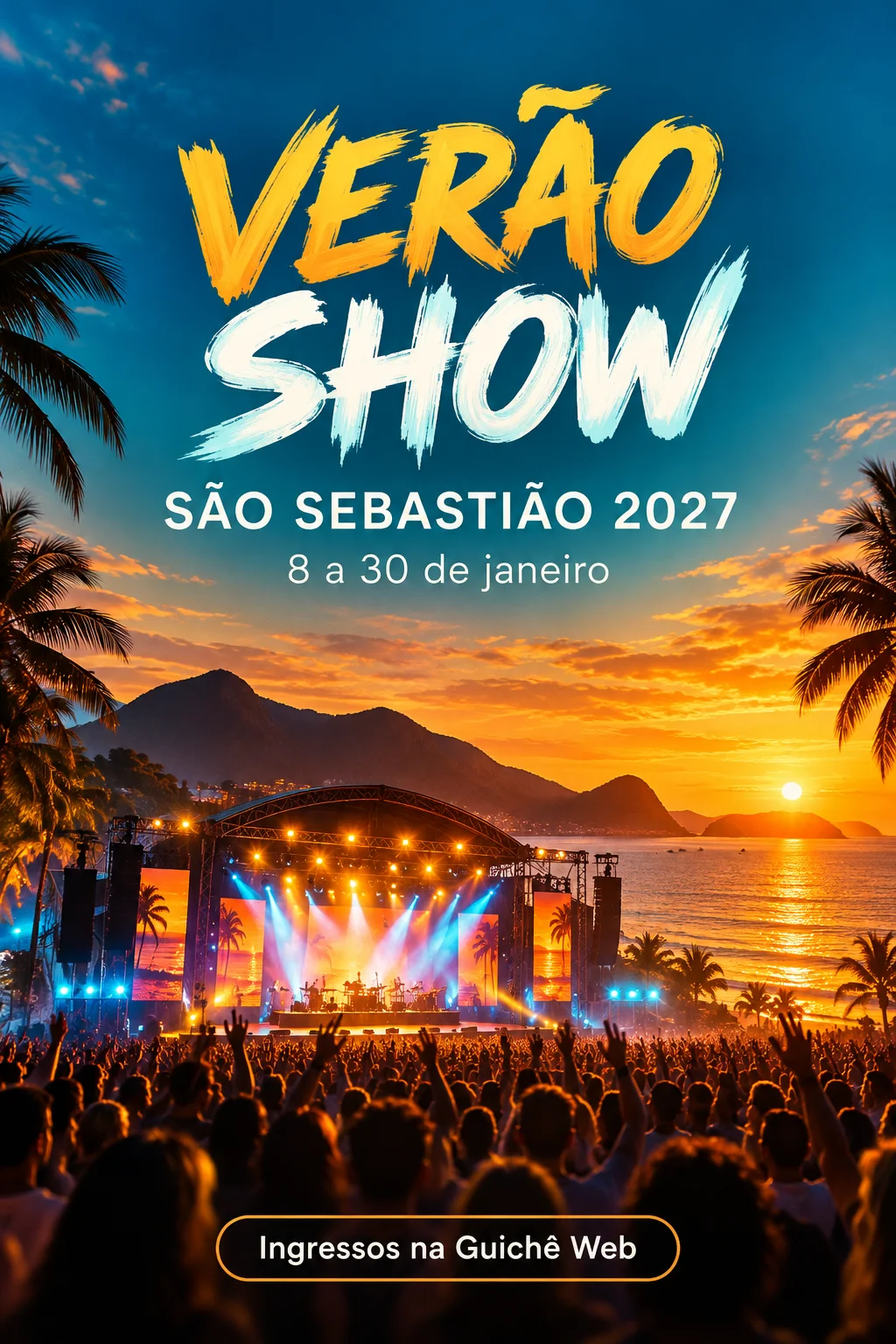 Verão Show São Sebastião (Imagem IA)